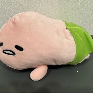 Sanrio Gudetama Plush Mochimochi Sakuramochi BIG 35cm/13.77" Sanrio Gudetama